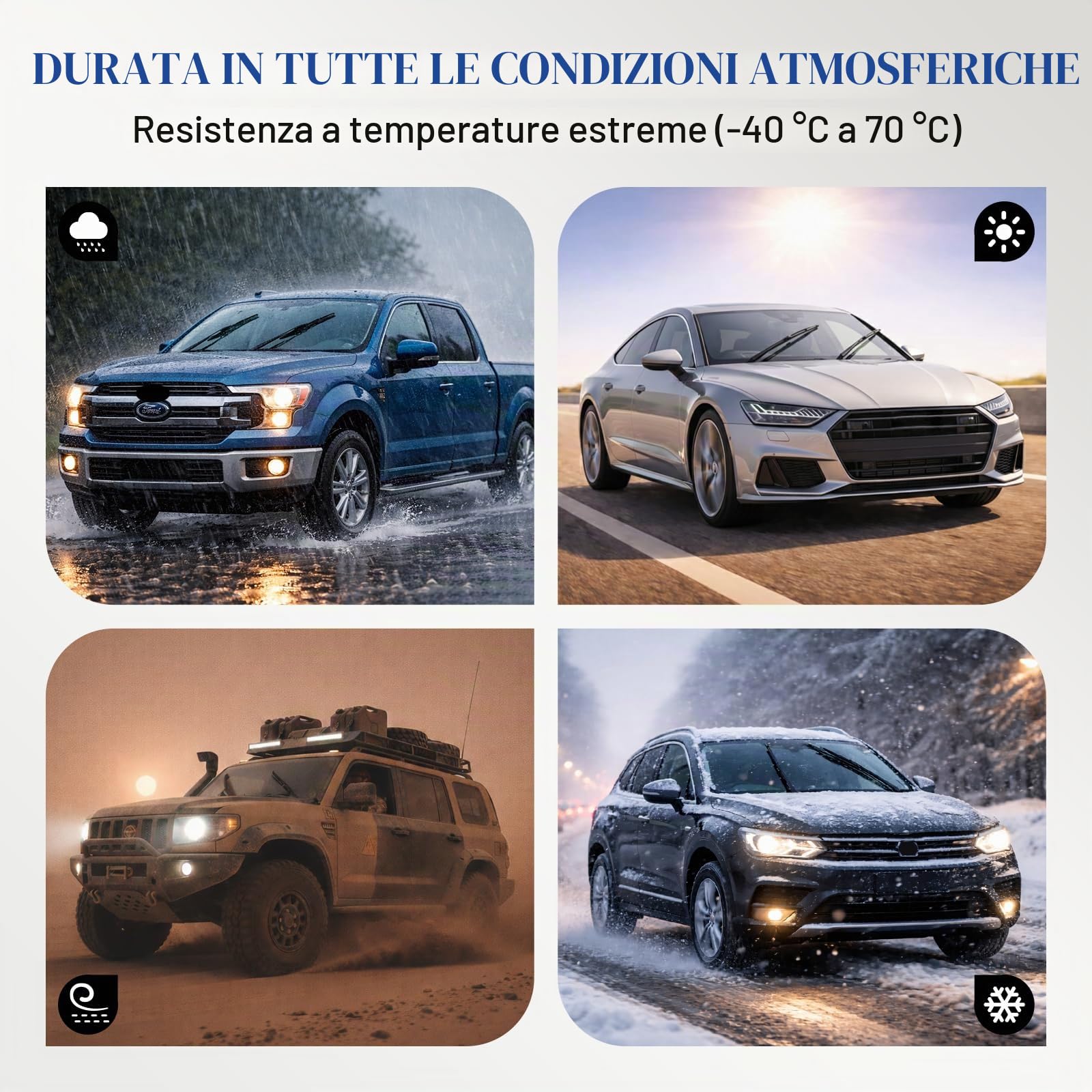 Per Daihatsu Per Terios MK2 J200 F700 2006 2007 2008 2009 2010 2011 2012-2017 Anteriore Posteriore Tergicristallo Parabrezza Finestra Accessori 3PCS