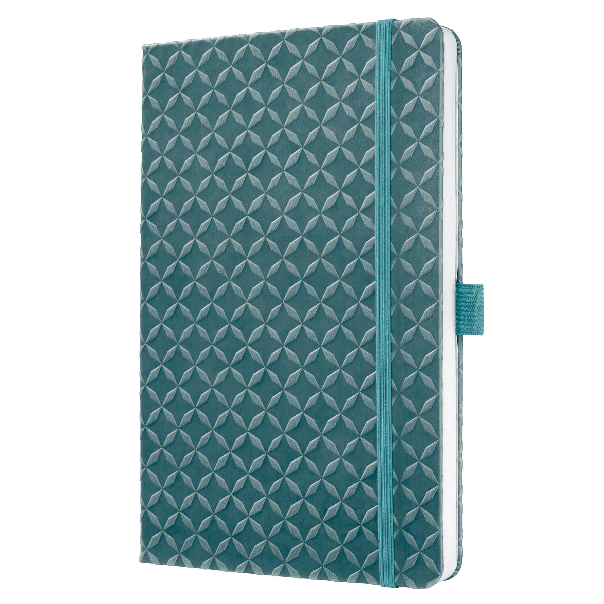 SIGEL JN139 Jolie Notebook, Lined, Approx. A5, Ocean Blue, hardcover, 174 Pages
