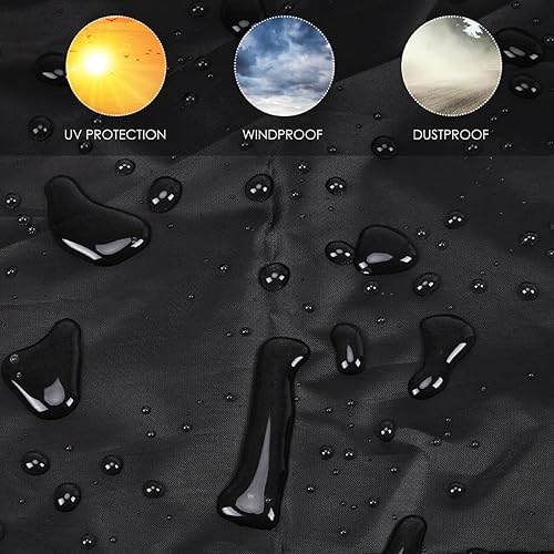 Miniatura 6 de Fundas para sillas de gravedad cero, 2 unidades, para exteriores, plegables, de gravedad cero, impermeables, a prueba de polvo, con bolsa de