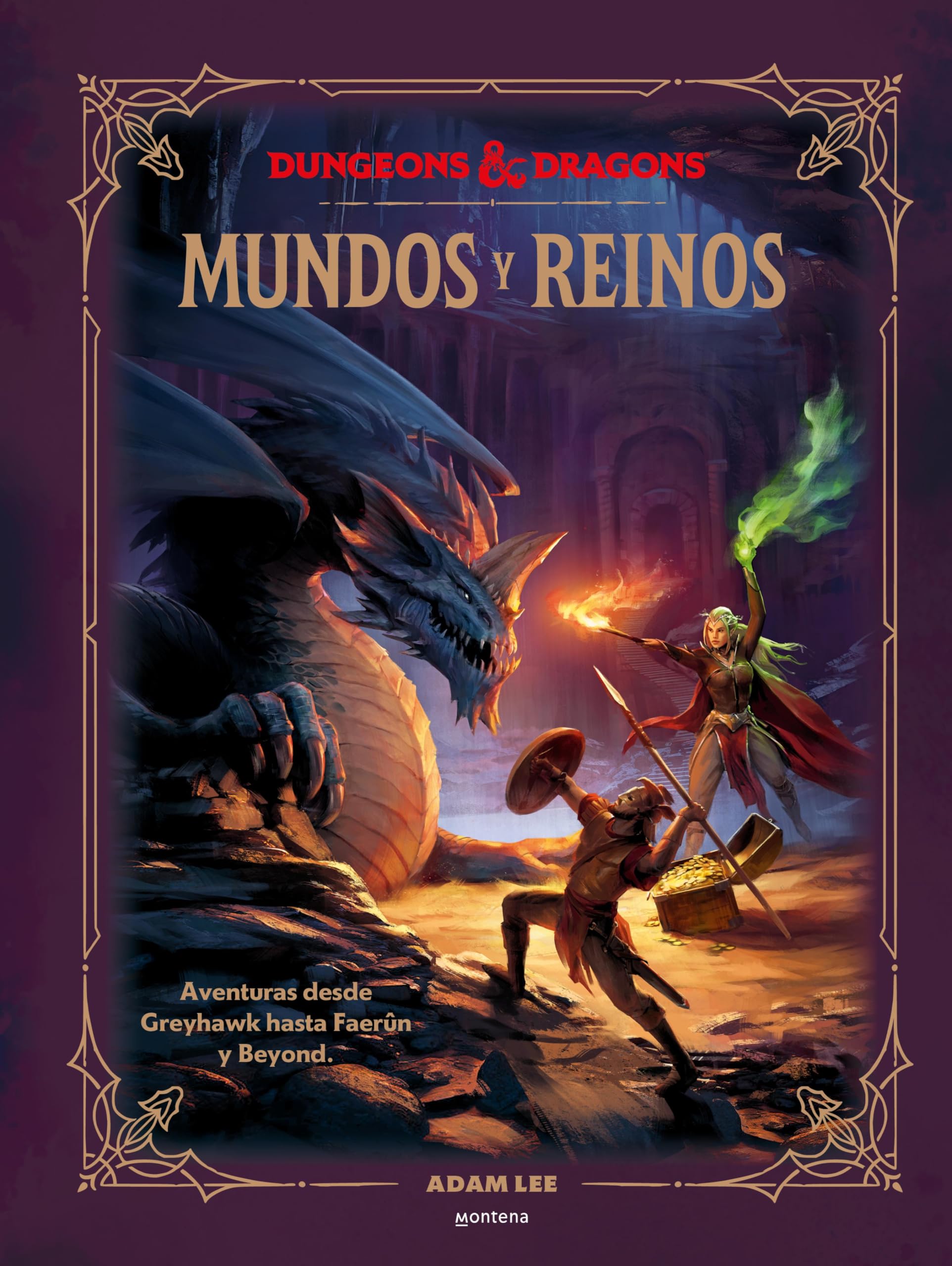 Dungeons & Dragons Mundos y reinos édition cartonnée espagnole