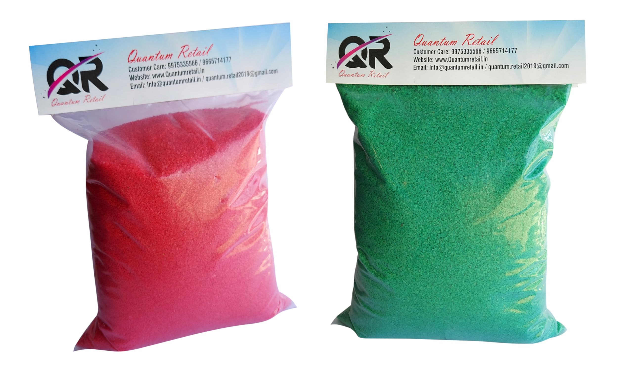 Quantum Retail Sugar Size Crystal/Quartz Silica Sand for Home and Garden Decor; Aquarium Substrate; Terrarium, Aquarium Decorative Sand ; Colour: Red + Green (2 KG Green Sand + 2 KG Red Sand) (B08QJ19L42) Amazon Price History, Amazon Price Tracker