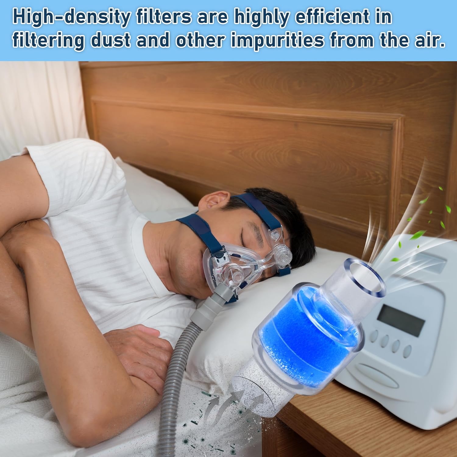 HME Heat Moisture Exchange Filter Compatible with Z1, Z2 HME Humidification Solution Filter Fit 22mm Diameter Tubing, Individually Sealed Packaging by TOMOON, 12 Pack