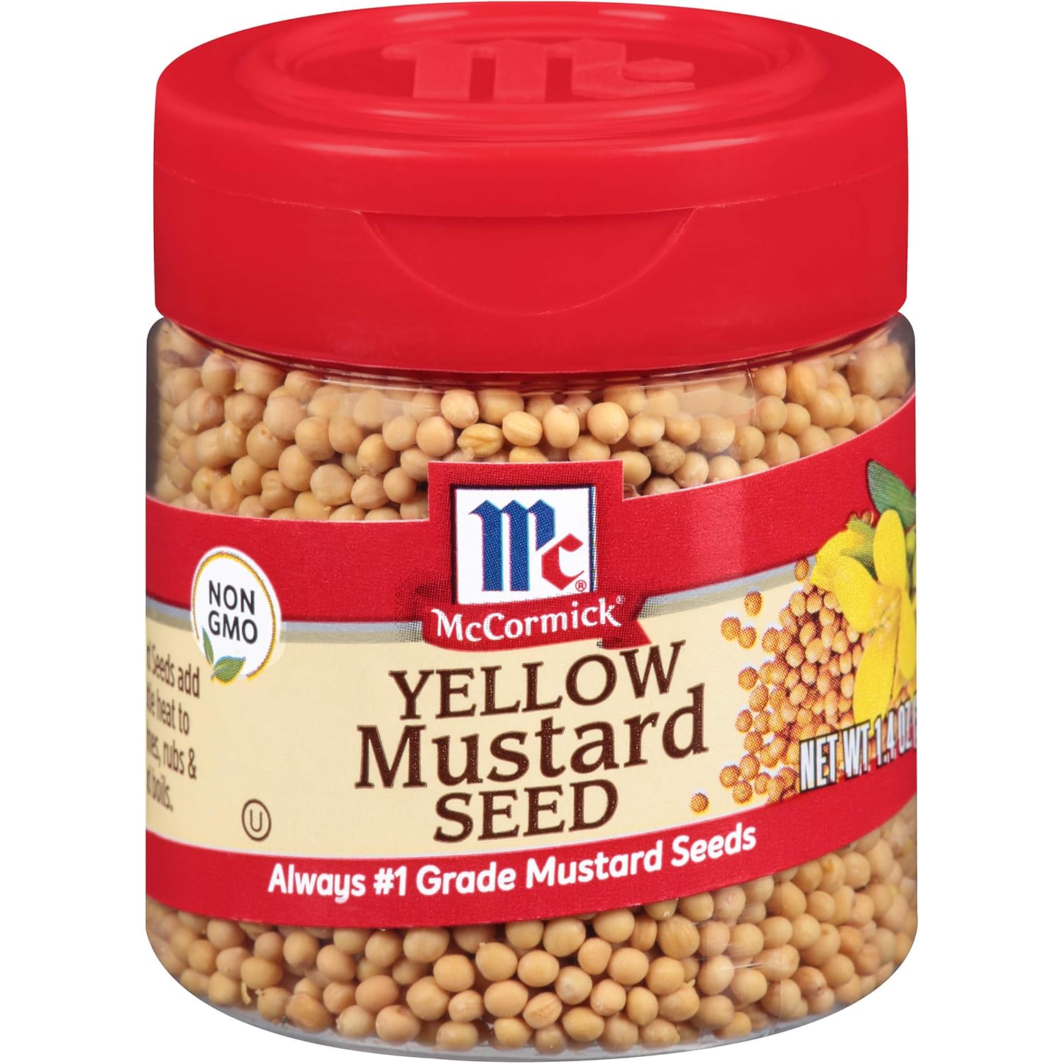 McCormick Yellow Mustard Seed, 1.4 oz Grocery & Gourmet Food