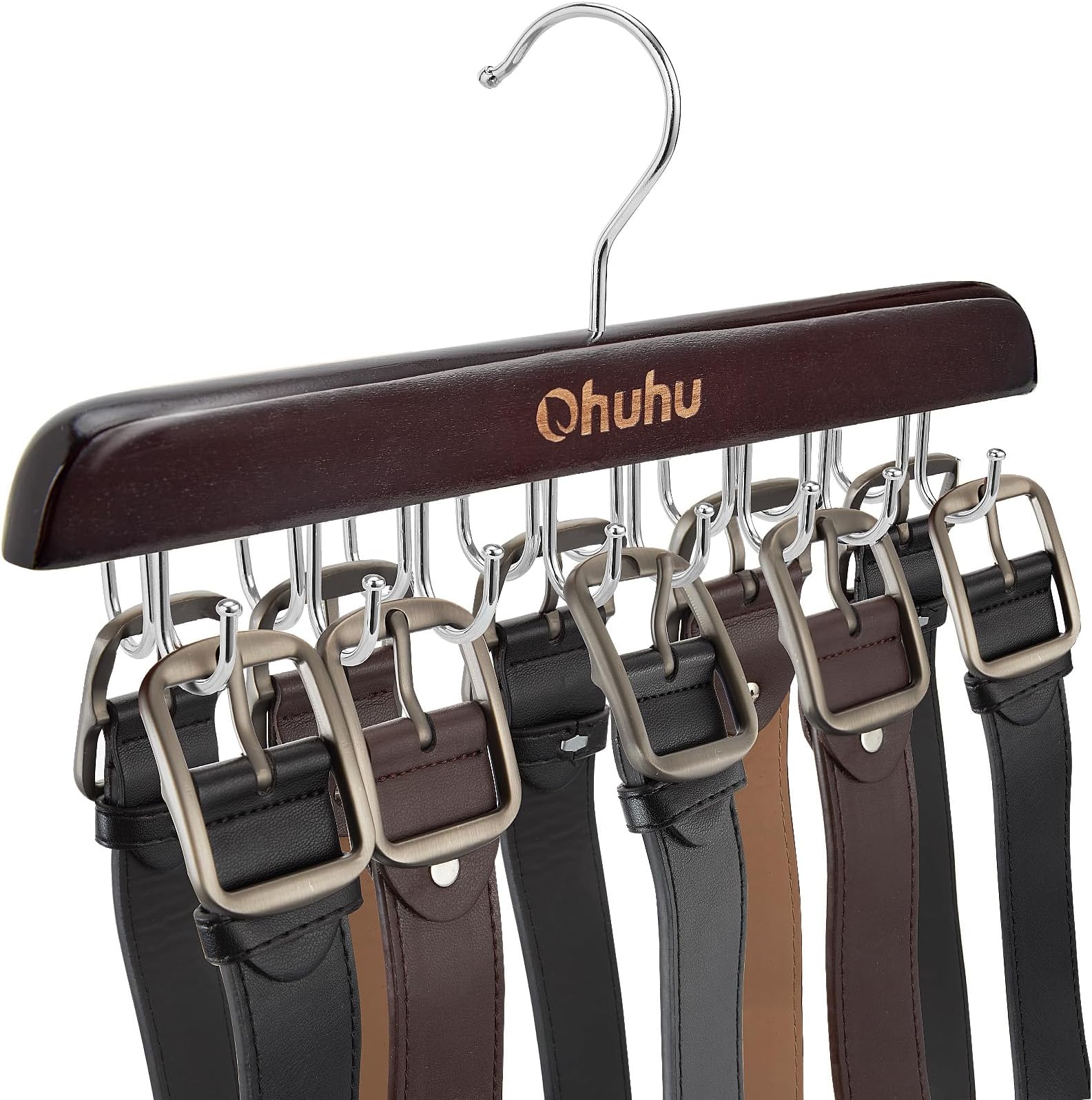 Amazon.com: JOHOUSE Belt Rack, 12x3x4.1inch Storage Organizer Hanger ...