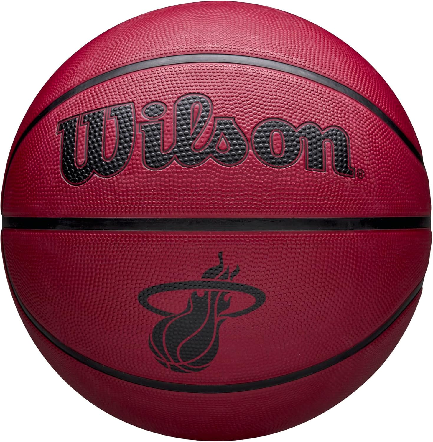 Wilson NBA Team Tribute Solid BSKT MIA Heat 5, Red