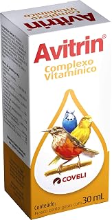 Avitrin Complexo Vitamínico 15ml Avitrin Para Pássaros