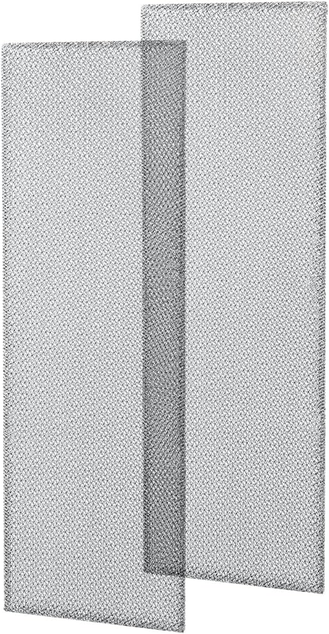 Alocs S99010370 Range Hood Filter Replacement for Broan Nutone - Replaces 99010370, 2002603, B08087661, B08087922, AP5950107, SB08087661 Aluminum Grease Filter（2 Pack）