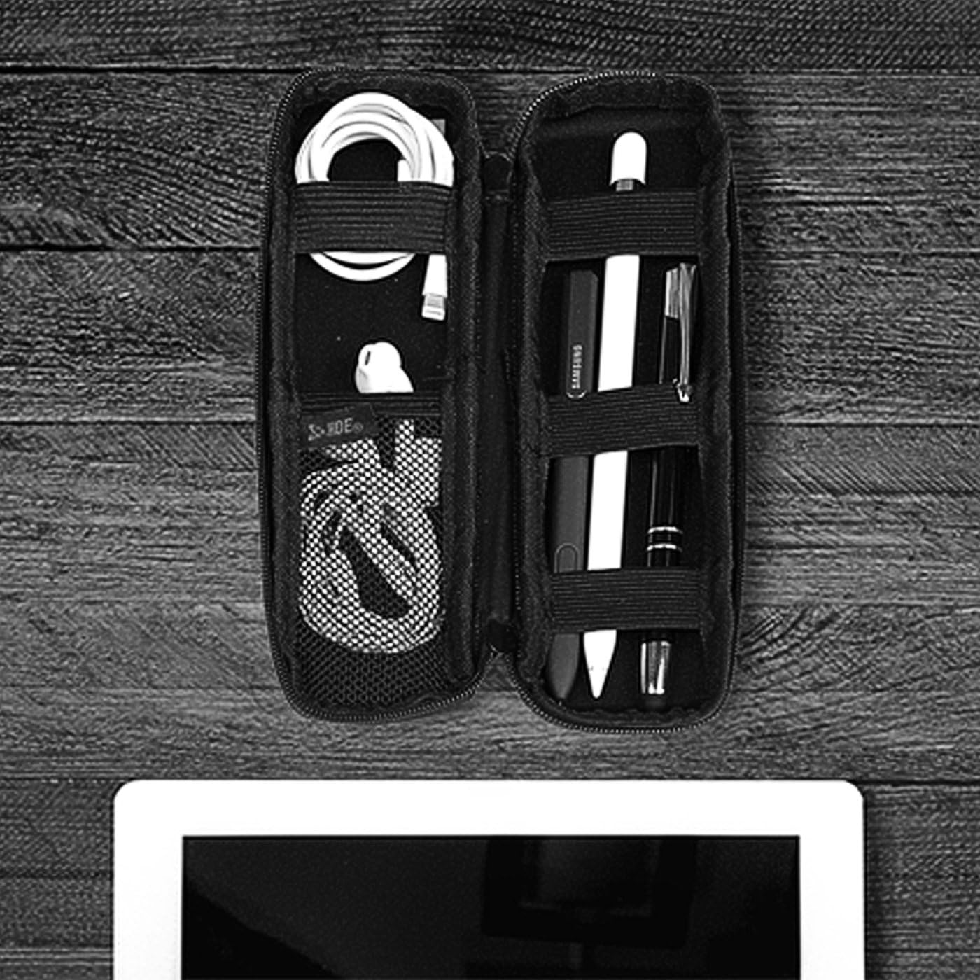 Apple Pencil Case Holder for Apple Pen Accessories Protective Carrying Case Sleeve for Stylus iPad Pro Pen, Pencil, Samsung, Huawei, Apple Pen Accessories, USB Cable, Earphone, Fountain Pen