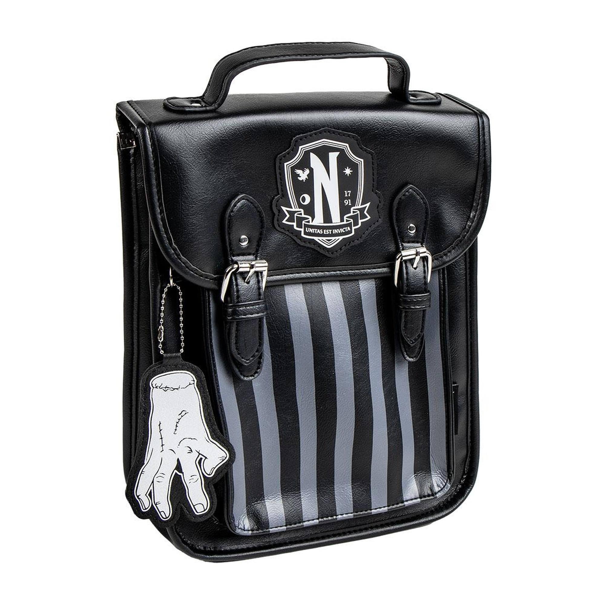 CERDÁ LIFE'S LITTLE MOMENTS Mochila Casual Moda Polipiel Wednesday, Unisex Adulto, Multicolor, Regular