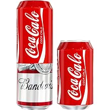 BeerSkin Skywin Silicone Can Covers that Look Like Soda - 2 Pack 12 oz 355ml, Reusable & Durable Soda Can Cover, Fun Kozies for Cans for Camping, Parties, Outdoor, Beach Accessories Red