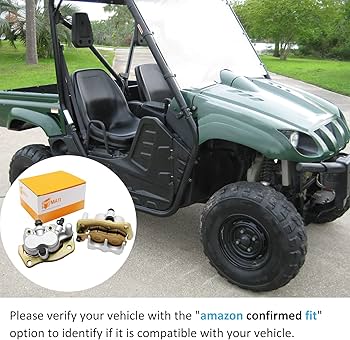 Amazon.com: M MATI Front Left Right Brake Calipers & Pads for