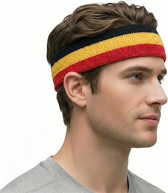 Couver Country Flag Color Cotton Sports Headband