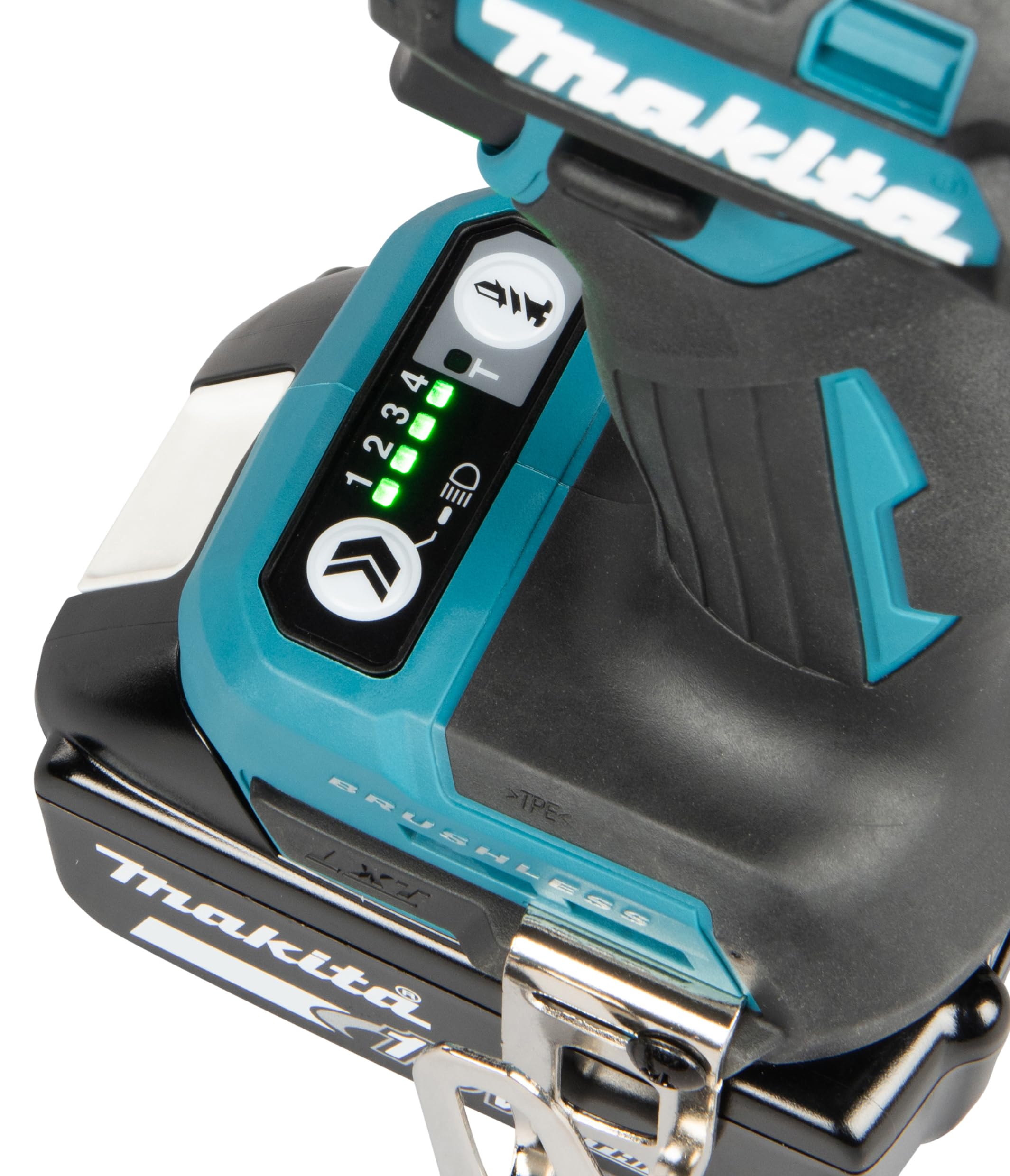 Makita Avvitatore a percussione a batteria DTD201Z, 18 V (senza batteria, senza caricatore)