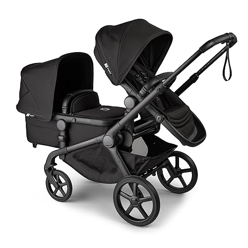 Miniatura 3 de Bugaboo Asiento para hermanos canguro para segundo hijo, color negro medianoche