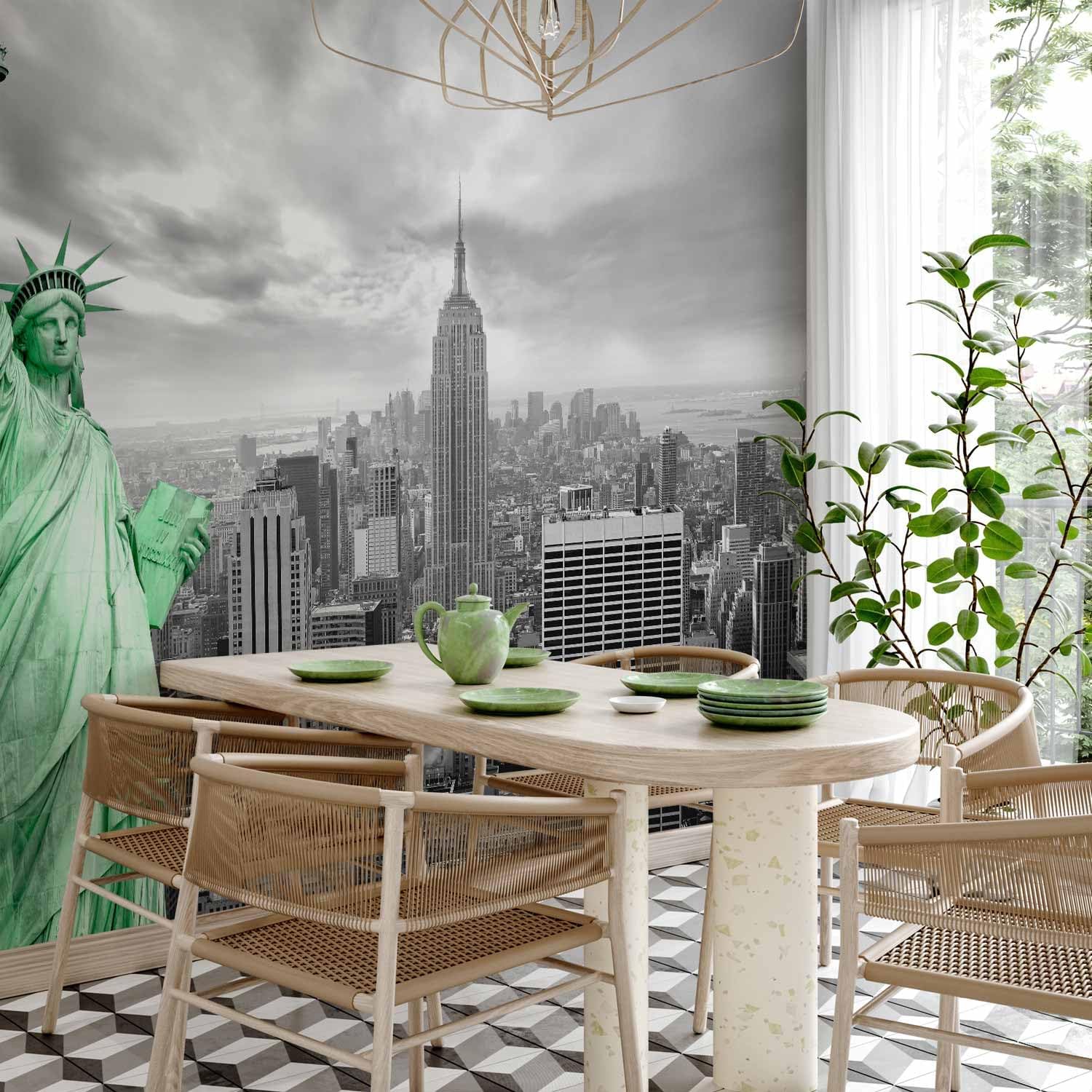 artgeist Wall Mural New York City 118x83 in - XXL Non-Woven Wallpaper Fleece Wall Decor Photo Print Picture Image Design Home 10110904-65