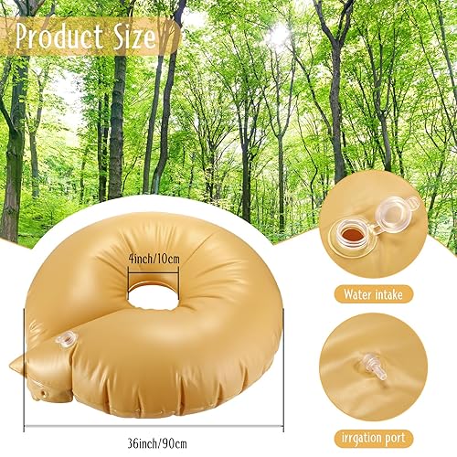 Miniatura 2 de Nuogo 12 bolsas de riego de árboles de 15 galones, bolsa de agua para plantar, anillo de riego de árboles de liberación lenta, sistema automático de