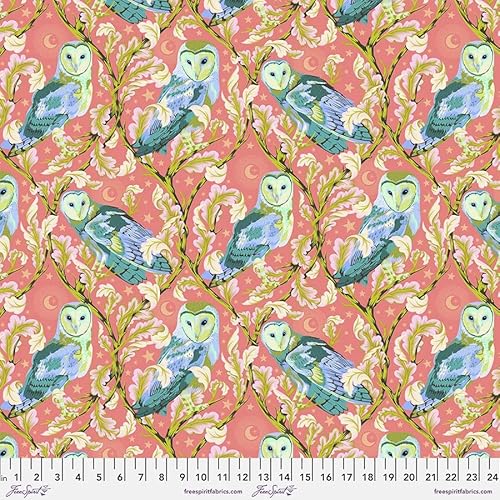 Free Spirit Moon Garden by Tula Pink PWTP197 Dawn Night Owl