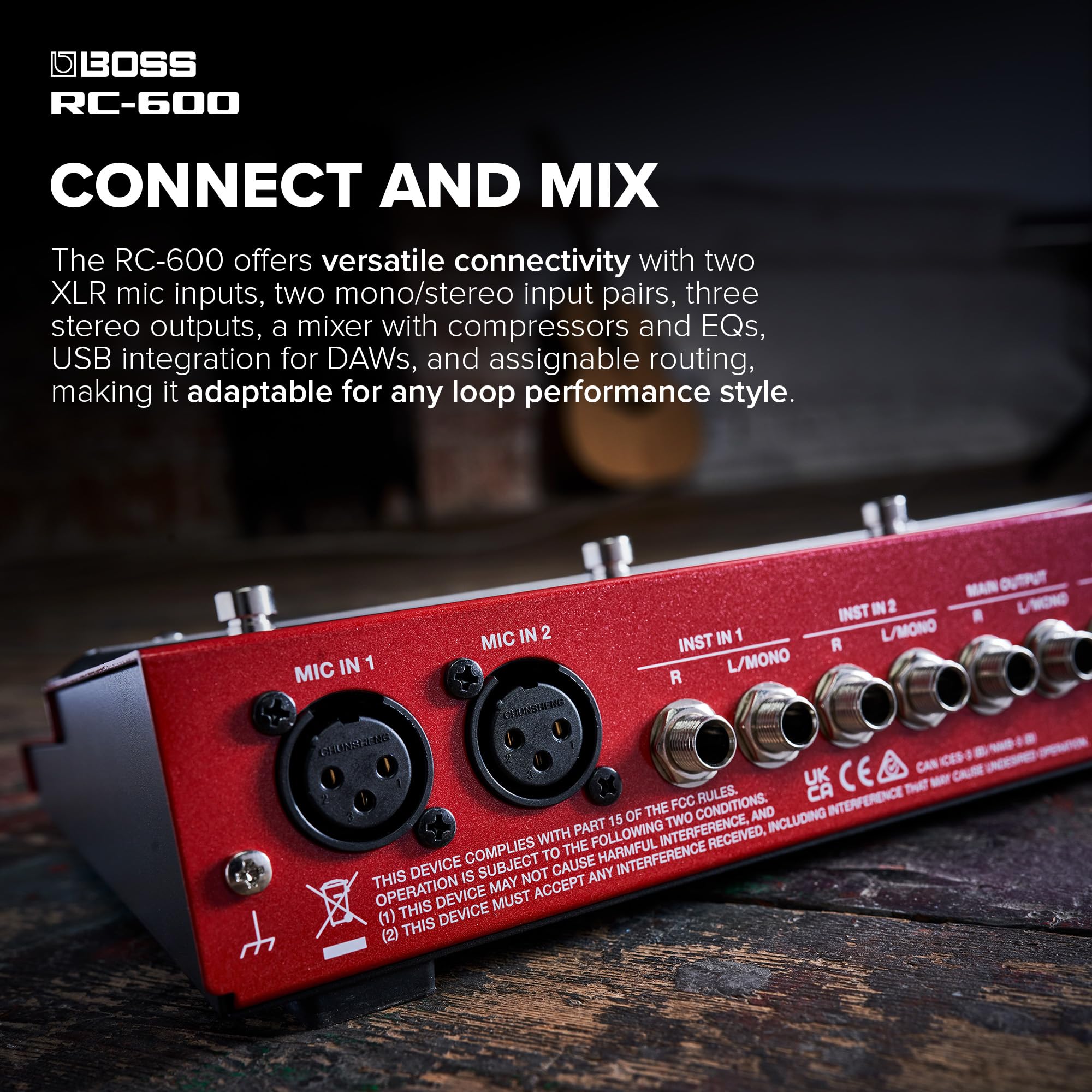 Amazon | Boss RC-600 ループステーション ルーパーペダル | ルーパー  