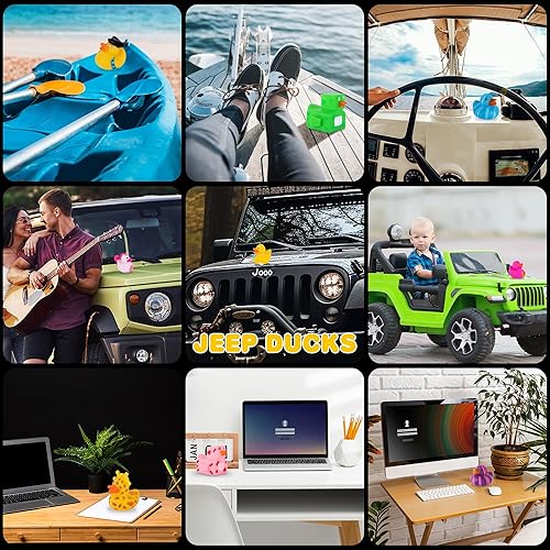 Miniatura 10 de ArtCreativity Assorted Rubber Duckies for Kids and Toddlers - Pack of 12 Cute Duck Bath Tub Pool Toys in Multiple Characters, Fun Carnival Supplies,