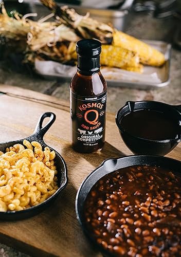 Vista 28 de Kosmos Q Salsa barbacoa de chipotle de frambuesa, salsa barbacoa dulce y picante con frambuesas reales y chiles chipotle, salsa barbacoa audaz