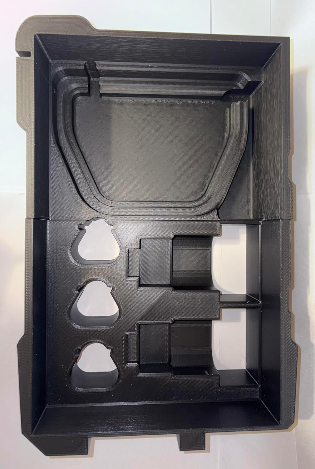Packout Deep Storage Tray INSERT for Milwaukee M12 Batteries and Charger that fits the left side of box 48-22-8430