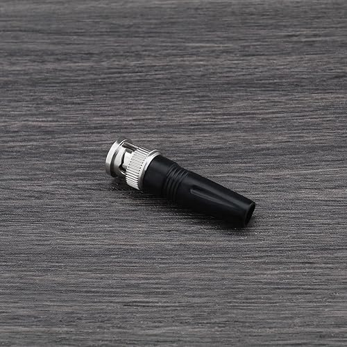 Miniatura 7 de 8 piezas BNC conector macho de repuesto BNC macho adaptador de soldadura accesorios para CCTV sistema de seguridad doméstica cámara audio goma