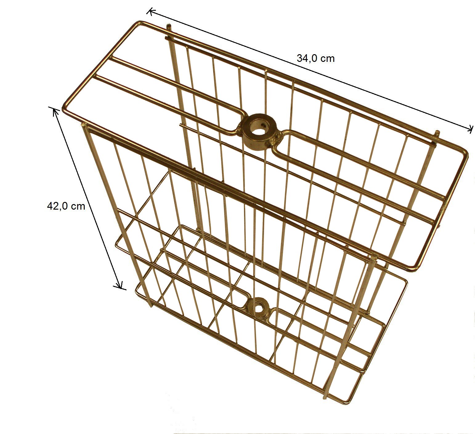 Apistore SMELATORE TANGENZIALE Manuale D.B per 4 favi da melario o 2 da Nido- con cestello Inox Ø 370 mm (con Gambe)