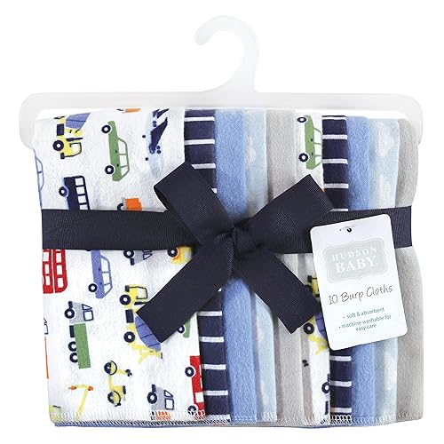 Miniatura 1585 de Hudson Baby - Paños unisex de franela de algodón para bebé, avión, talla única