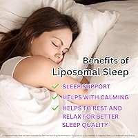 Vista 3 de Spray líquido liposomal para dormir Relajación y apoyo para dormir Vegano Sin OMG Sin azúcar Sin gluten Suministro para 30 días
