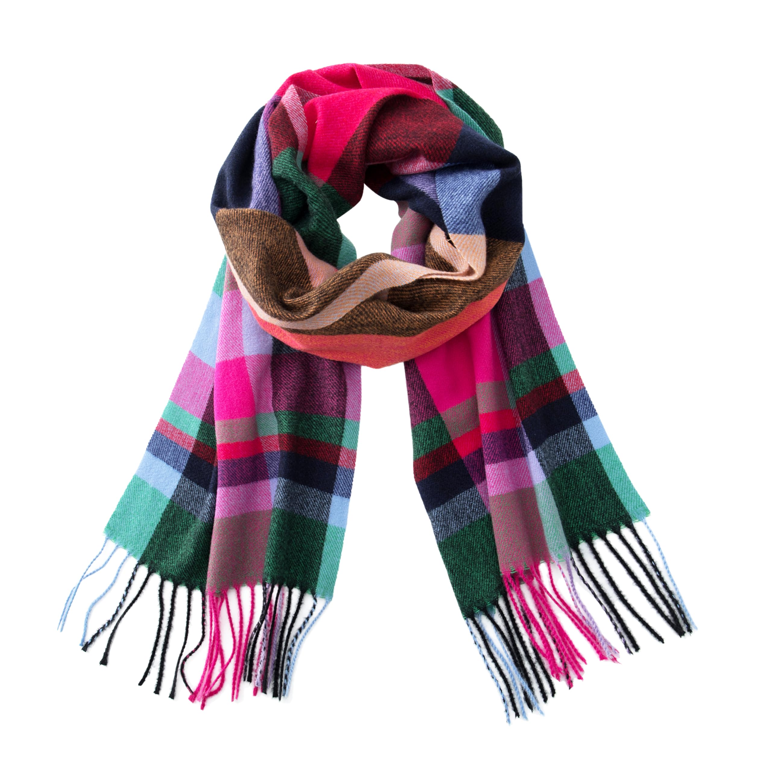 CALVIN &amp; OLIVIA Lightweight Ultra-Soft Scarf - Perfect Holiday Gift for Men &amp; Women