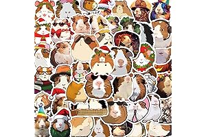 50Pcs Guinea Pig Stickers: Unleash Fun for Your Furry Friend