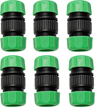 Cuckoo 1/2" Soaker Hose Fittings Repair Kit-Repair Connector 6PCS
