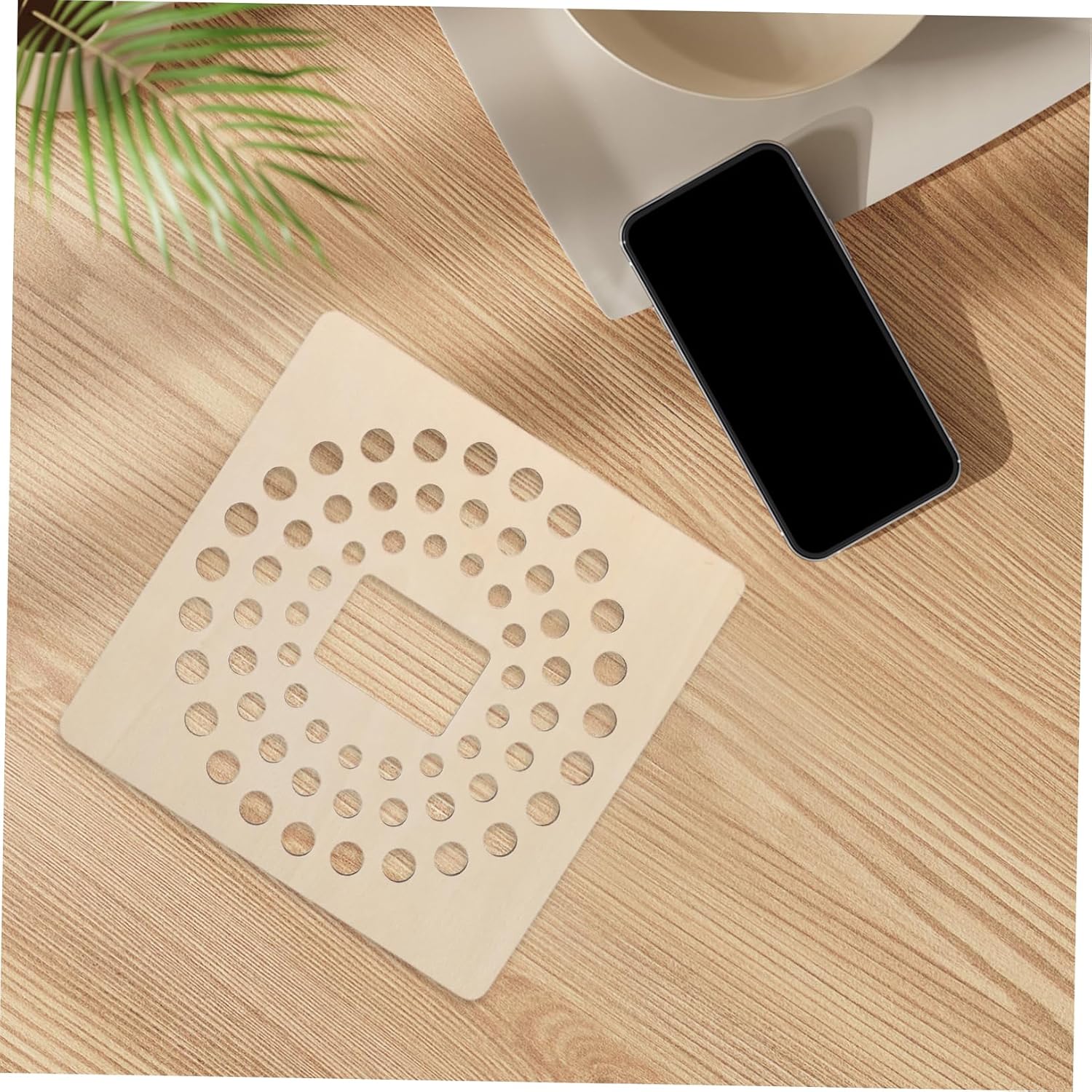 UPKOCH 4pcs Flocked Bead Board for Jewelry Making Wooden Tray for Bracelet Design Beginner-Friendly Beading Tools with Measurement for DIY Crafts