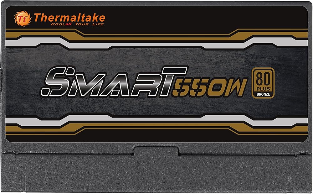 Thermaltake Smart 550W 80+ Bronze ATX 12V 2.4/EPS 12V 2.92 Power Supply SP-550PCBUS thumbnail 2
