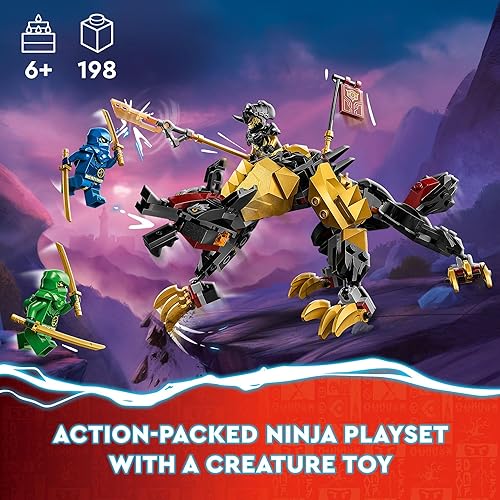 Miniatura 2 de LEGO NINJAGO Imperium Dragon Hunter Hound 71790 - Juego de construcción con juguetes de monstruos y dragones y 3 minifiguras, grandes juguetes ninja