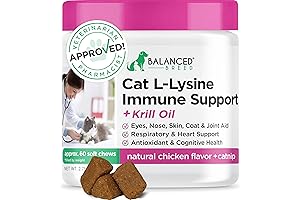 Balanced Breed Lysine Cat Treats: Boost Your Cat's Immunity and Health