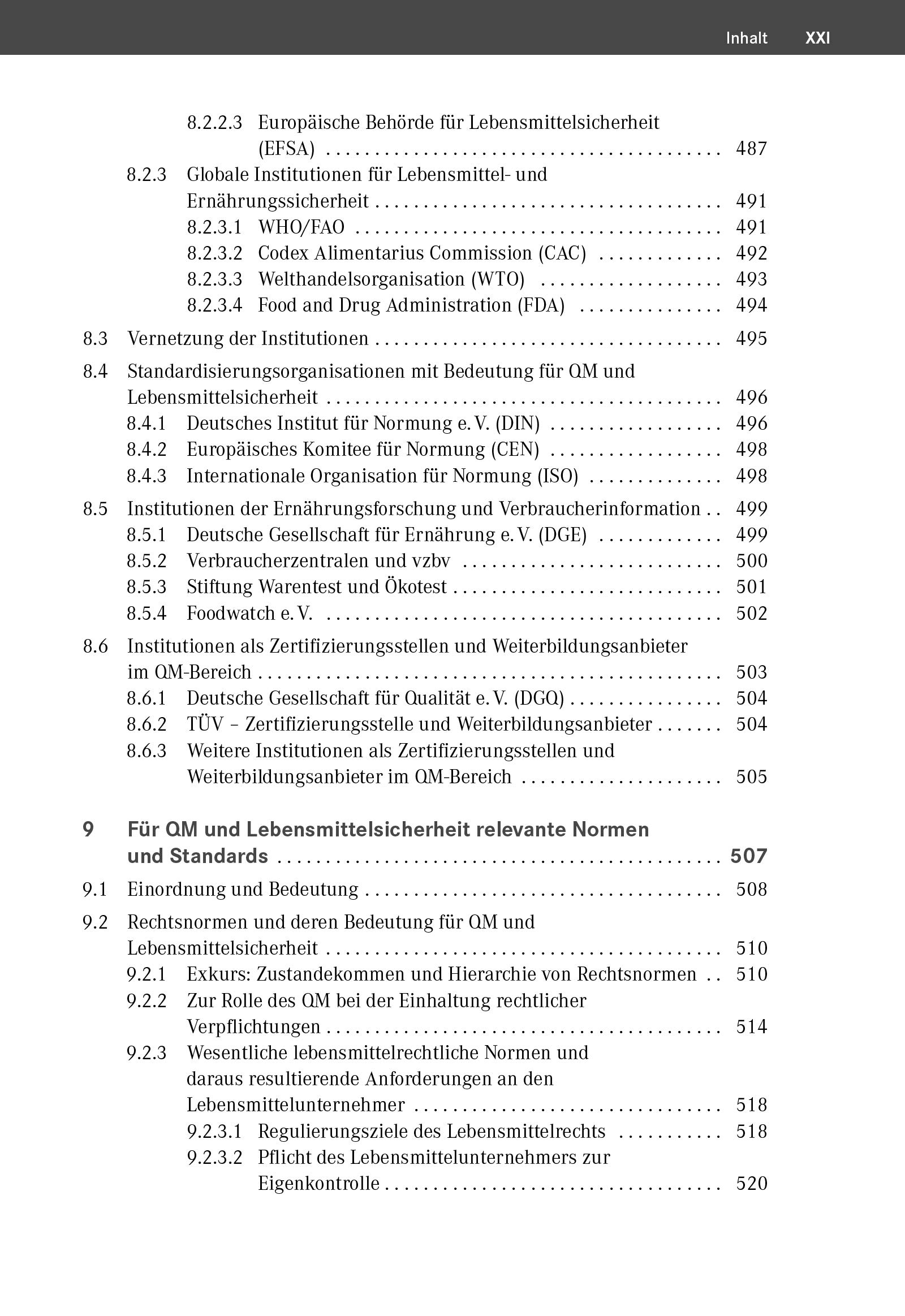 Qualitätsmanagement in der Ernährungswirtschaft: Qualität, Sicherheit und Nachhaltigkeit umsetzen