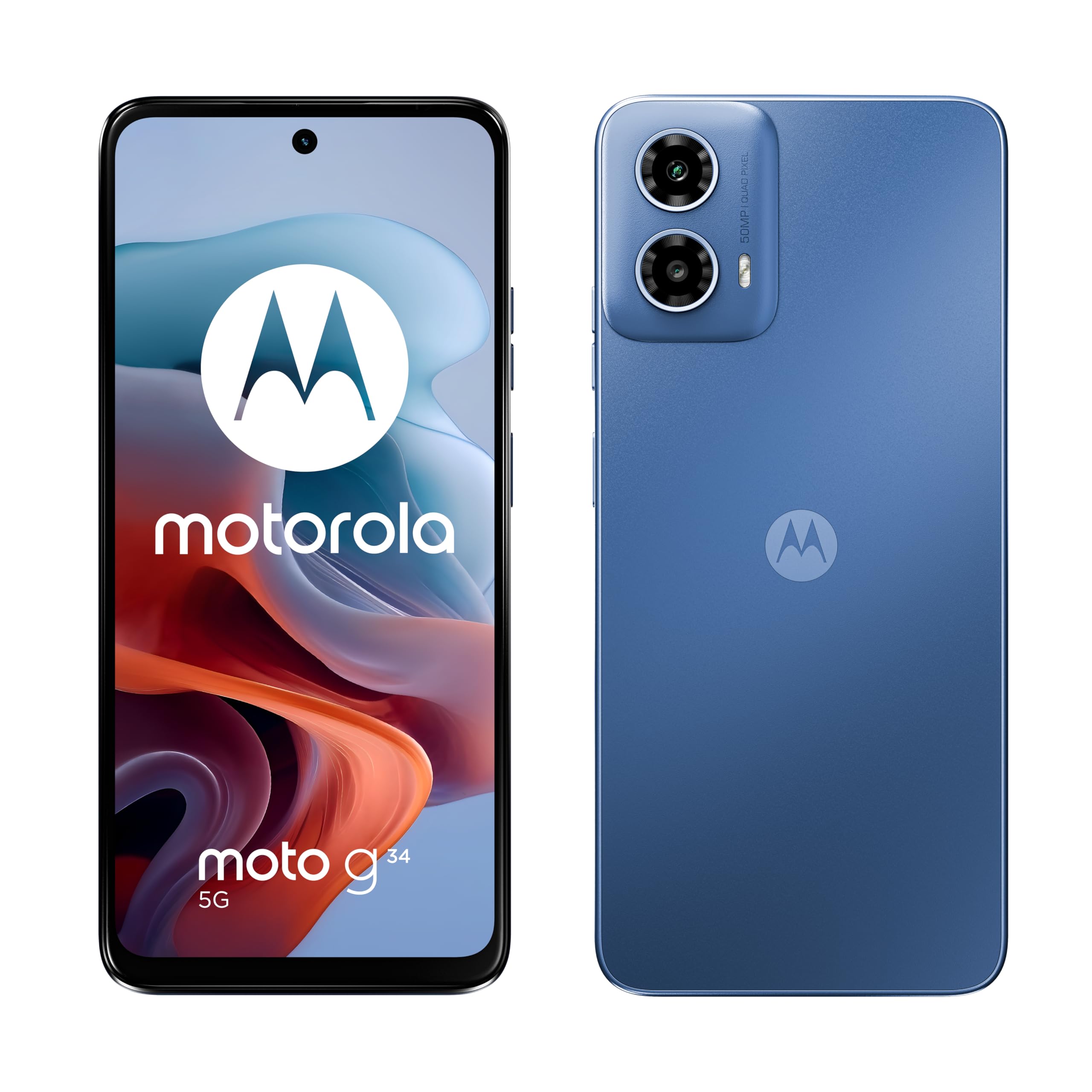 motorola moto g34 5g 4gb/128gb ice blue dual sim