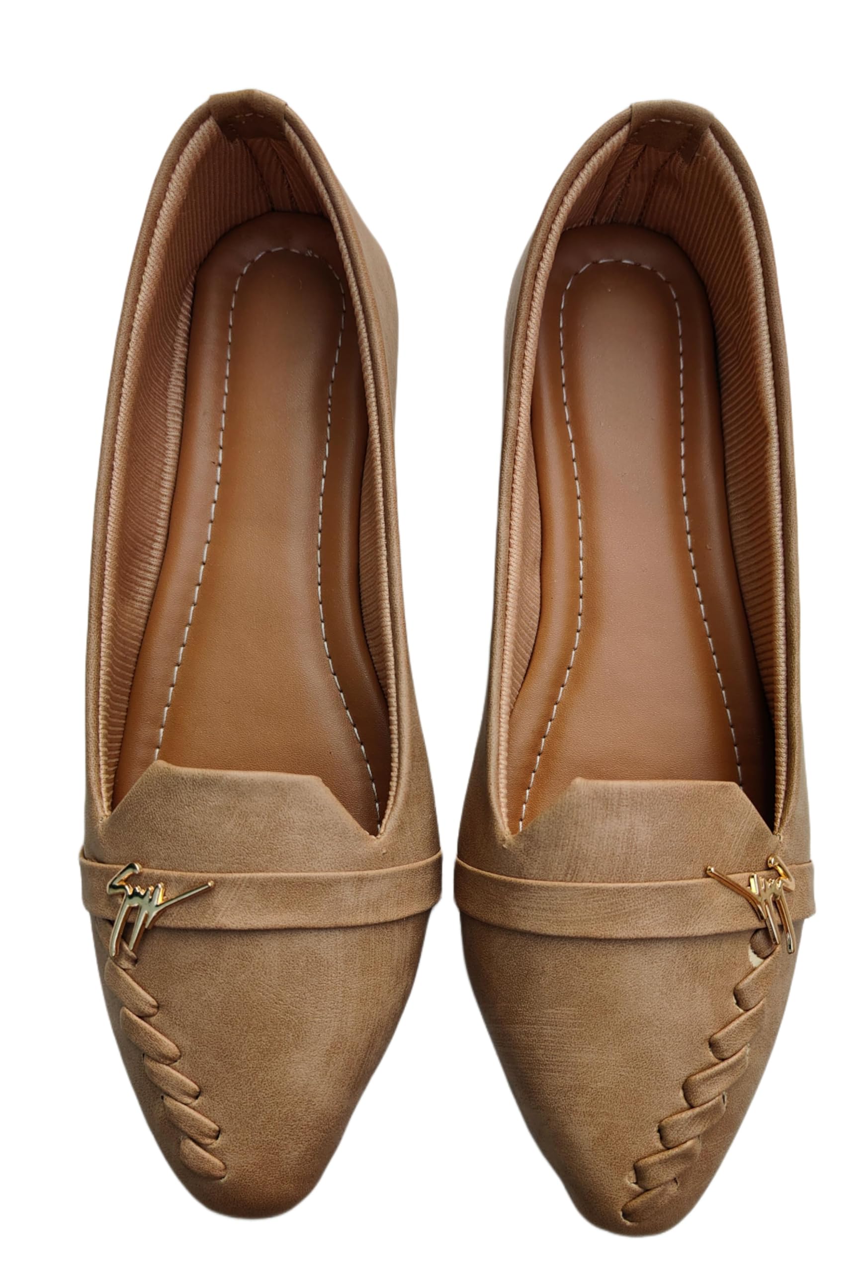 Glamorous Fashion Point Womens Handcrafted Ethnic TRP Soft Sole Flat Bellies/Jutti (Beige-5) (B0CNSYPL5S) Amazon Price History, Amazon Price Tracker