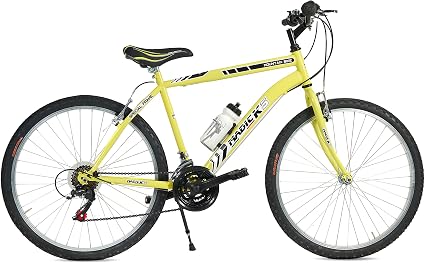Bicicletta Ragazzo Mountain Bike da Passeggio Misura 26 Bici con Cambio  Giallo : Amazon.it: Sport e tempo libero
