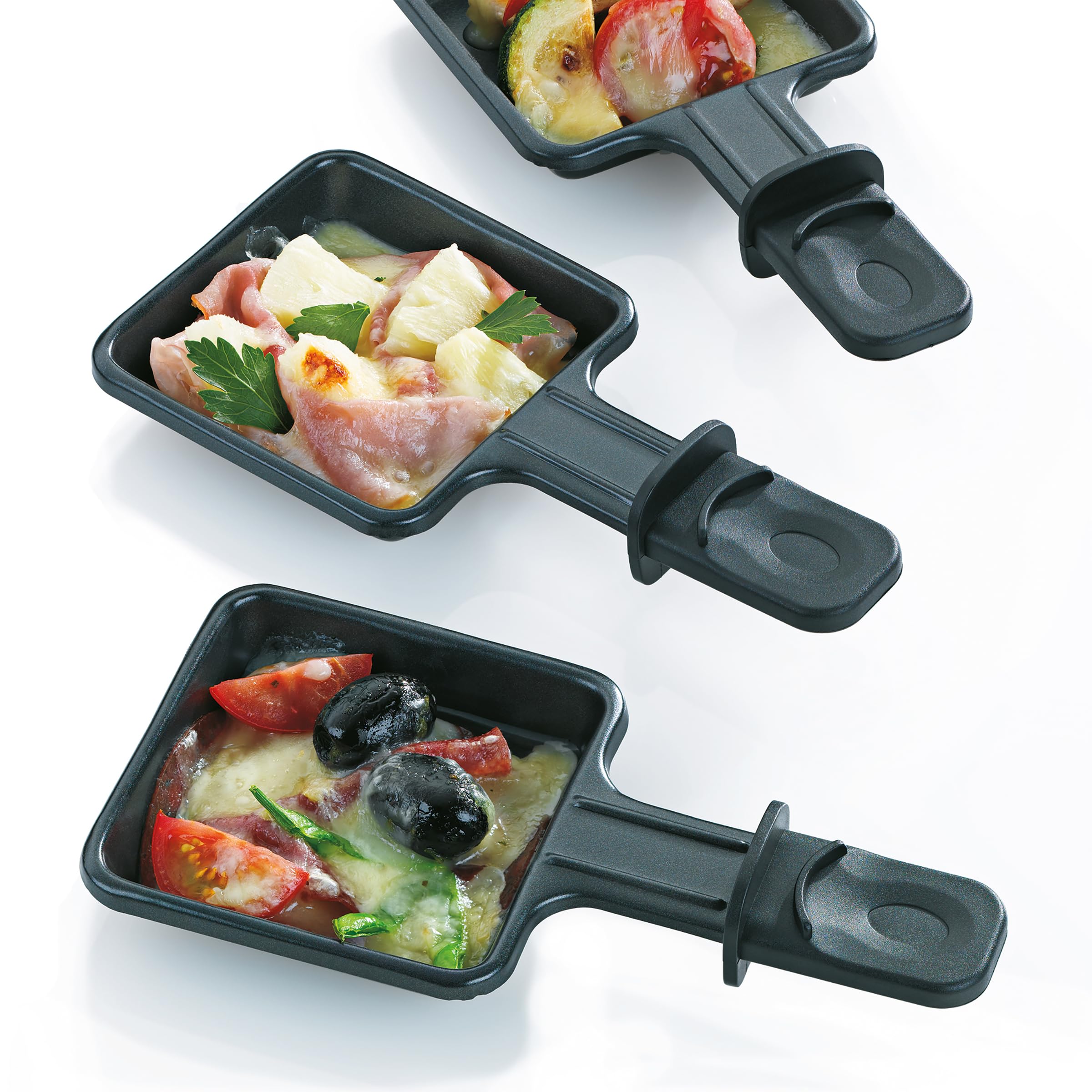kela Mini Raclette avec plaque de gril, Raclette 2 personnes BERNINA, acier à revêtement antiadhésif, 350 watts, Raclette 1 personne