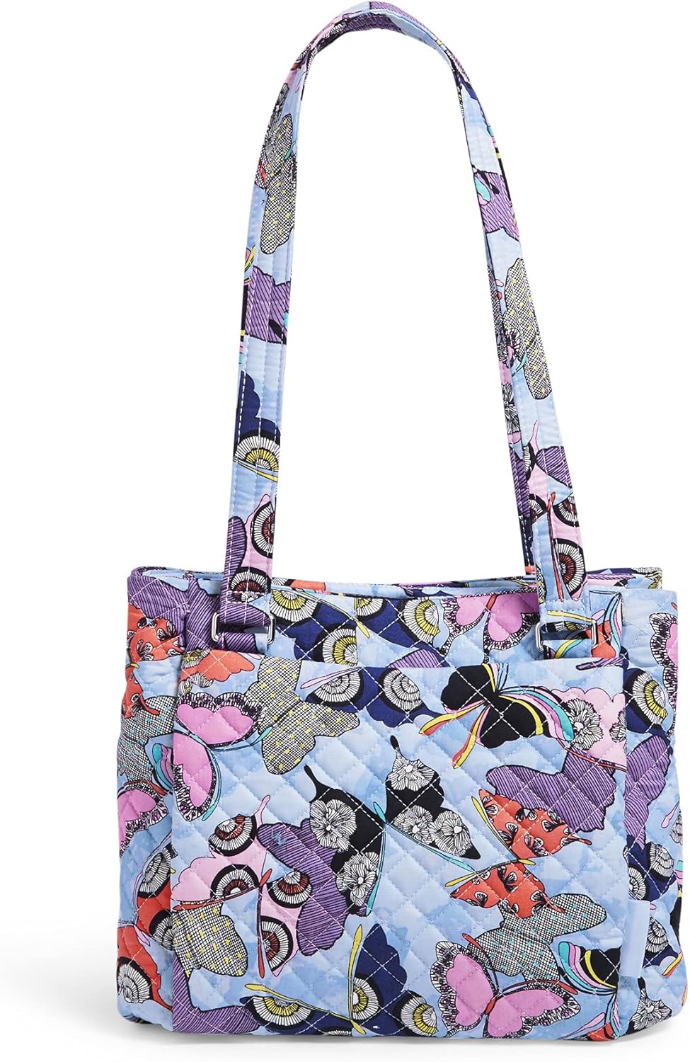 vera bradley three compartment tote