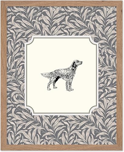 Miniatura 32 de Poster Master Impresión Vintage de Cachorro - Póster Retro de Perro - Arte Pastel - Diseño de Pared de Animal Floral - Arte Bohemio Chic -