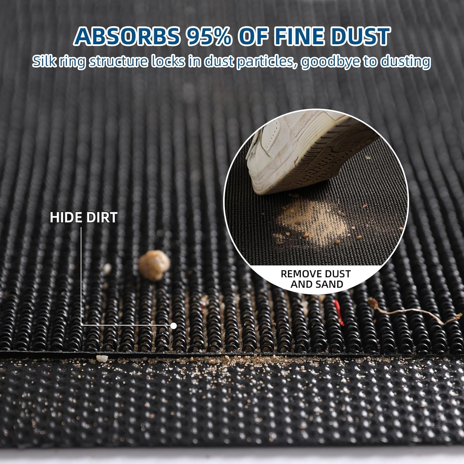 Custom Commercial Grade Area Rug Floor Entryway Door Mat Welcome Carpet for Business Home Indoor/Outdoor Non Slip Washable Durable - Image 4