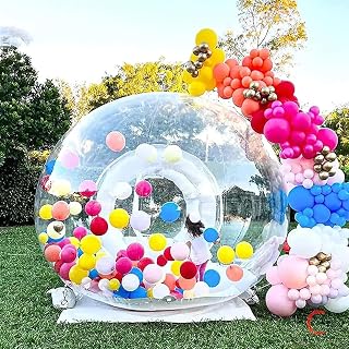 Inflatable Bubble House, Bubble Tent for Kids Party Balloons Clear Inflatable 13.1Ft Dome for Home Party, Malls, Parks Event Exhibition,3M/10Ft