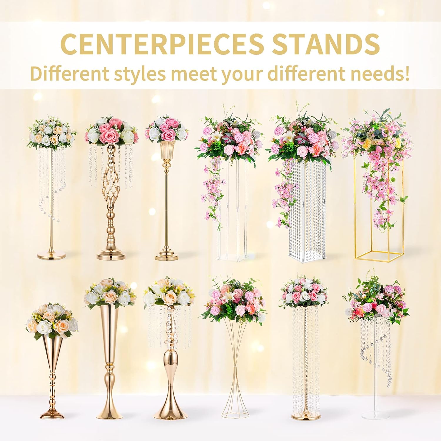 Flower Wedding Centrepieces for Tables: 10 Pcs Burgundy Artificial Flowers Roses Balls  for Centerpiece Fake Silk Rose Arrangements Weddings Reception Birthday Party Decoration