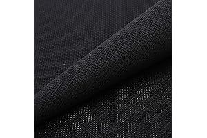 Premium Black Aida Cross Stitch Fabric (14 Count, 60" x 39")