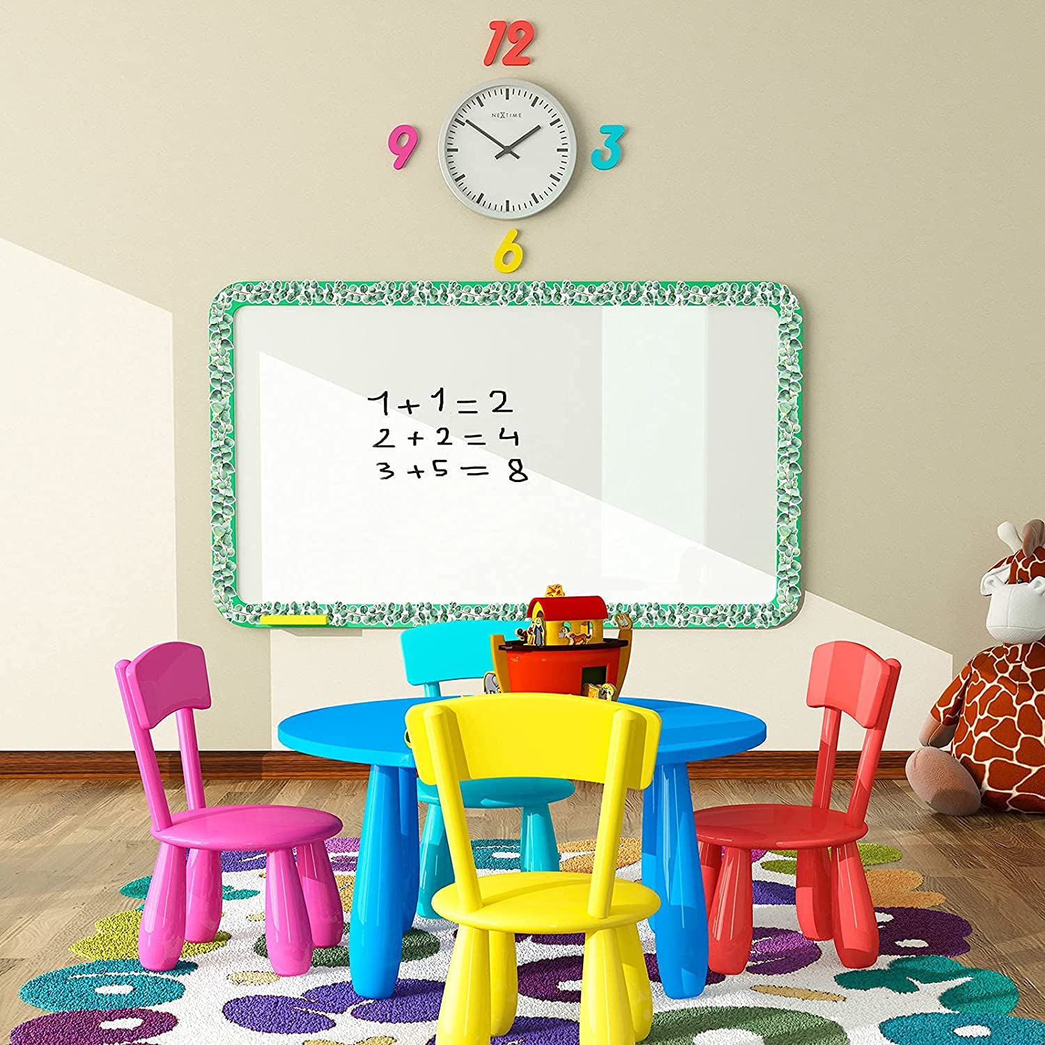 66FT Borders for Classroom Bulletin Boards Green Eucalyptus Leaf Border Bulletin Board Nature