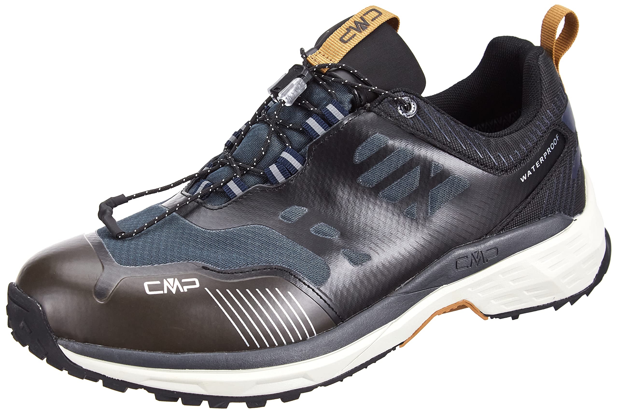 CMP Men's Pohlarys Low WP Shoes, Multifunctional Shoes, Trekking Shoes, anthracite, 9 UK