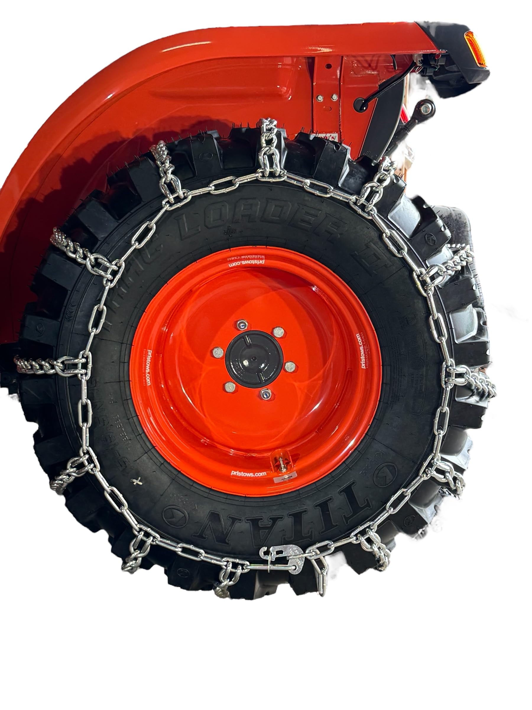 TireChain.com 11.2 24 11.2-24 Ladder Tractor Tire Chains set of 2